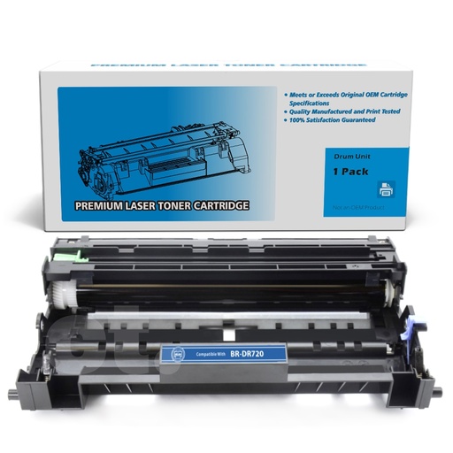 Brother DR-720 DR720 Compatible Black Standard Yield Drum Imaging Unit (1 Pack)