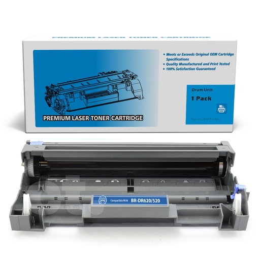 Brother DR-620 DR-520 DR620 DR520 Compatible Black Standard Yield Drum Imaging Unit (1 Pack)
