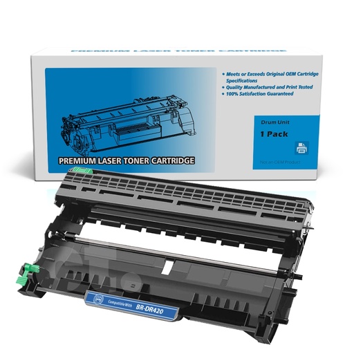 Brother DR-420 DR420 Compatible Black Standard Yield Drum Imaging Unit (1 Pack)