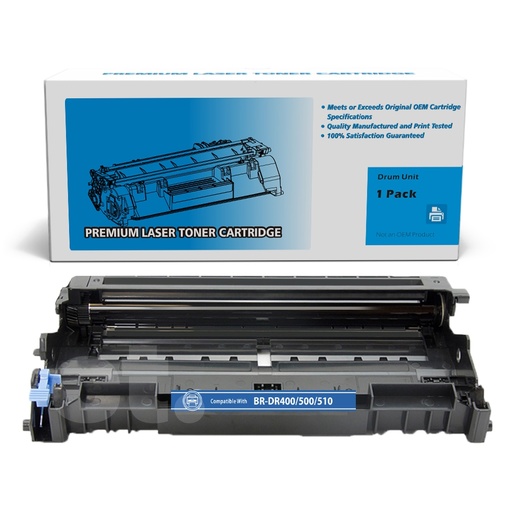 Brother DR-400 DR-500 DR-510 DR400 DR500 DR510 Compatible Black Standard Yield Drum Imaging Unit (1 Pack)