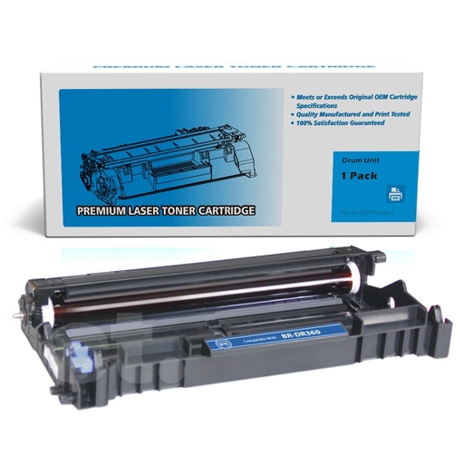 Brother DR-360 DR360 Compatible Black Standard Yield Drum Imaging Unit (1 Pack)