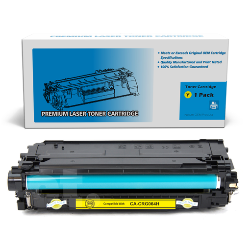 Canon CRG064H CRG 064H Compatible Yellow High Yield Toner Cartridge (1 Pack)
