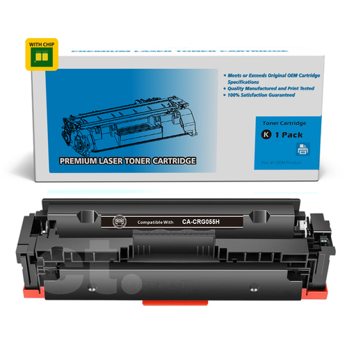 Canon CRG055H CRG 055H Compatible Black High Yield Toner Cartridge (1 Pack)