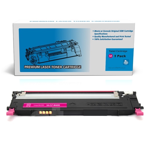 Samsung CLT-M409S CLTM409S Compatible Magenta Standard Yield Toner Cartridge (1 Pack)