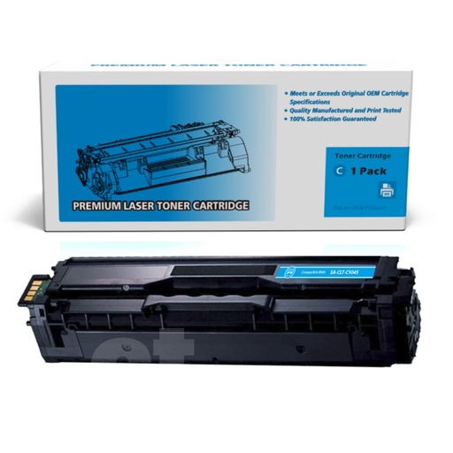 Samsung CLT-C504S CLTC504S Compatible Cyan Standard Yield Toner Cartridge (1 Pack)