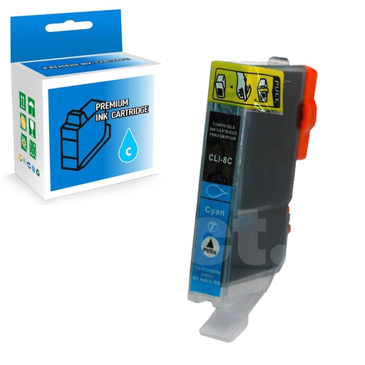 Canon CLI-8 Compatible Cyan Standard Yield Ink Cartridge (1 Pack)