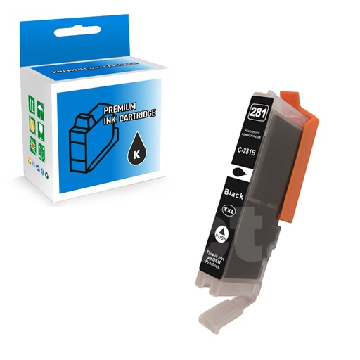 Canon CLI-281XXL 1983C001 Compatible Black Extra High Yield Ink Cartridge (1 Pack)