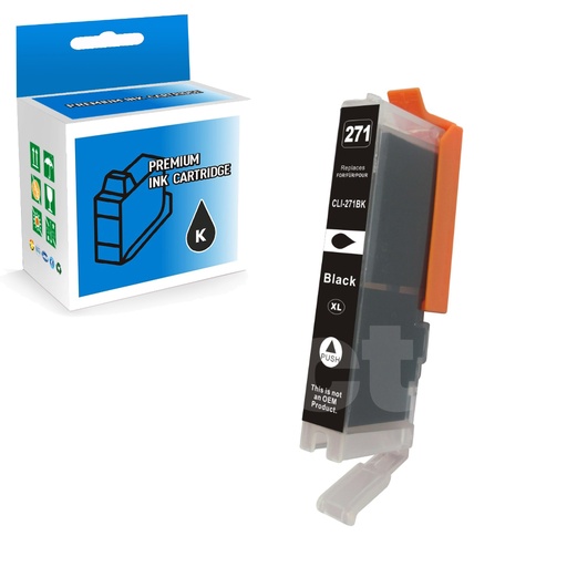 Canon CLI-271XL 0336C001 Compatible Black High Yield Ink Cartridge (1 Pack)