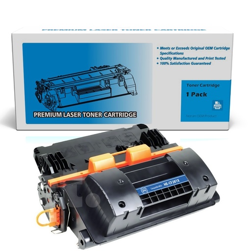HP CF281X 81X Compatible Black High Yield Toner Cartridge (1 Pack)