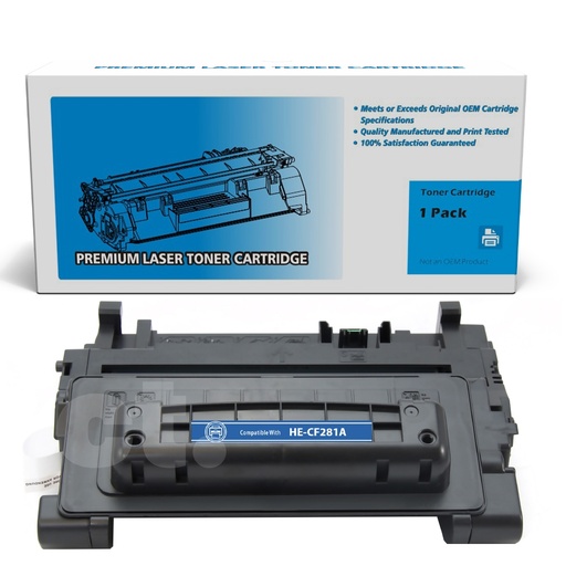 HP CF281A 81A Compatible Black Standard Yield Toner Cartridge (1 Pack)