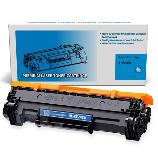HP CF248A 48A Compatible Black Standard Yield Toner Cartridge (1 Pack)