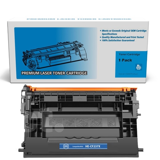 HP CF237X 37X Compatible Black High Yield Toner Cartridge (1 Pack)