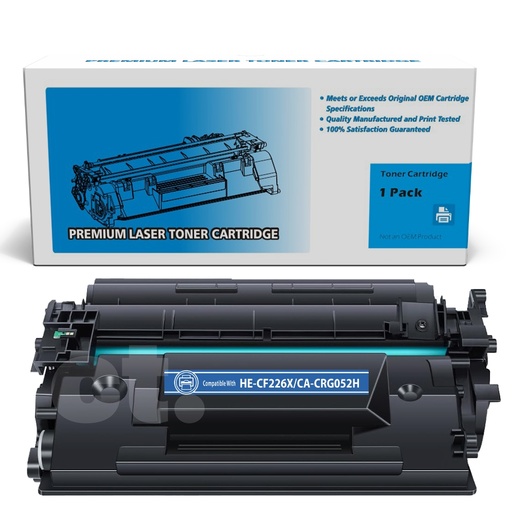 HP CF226X Canon CRG052H Compatible Black High Yield Toner Cartridge (1 Pack)