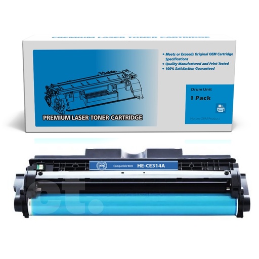 HP CE314A 126A Compatible Black Standard Yield Drum Imaging Unit (1 Pack)