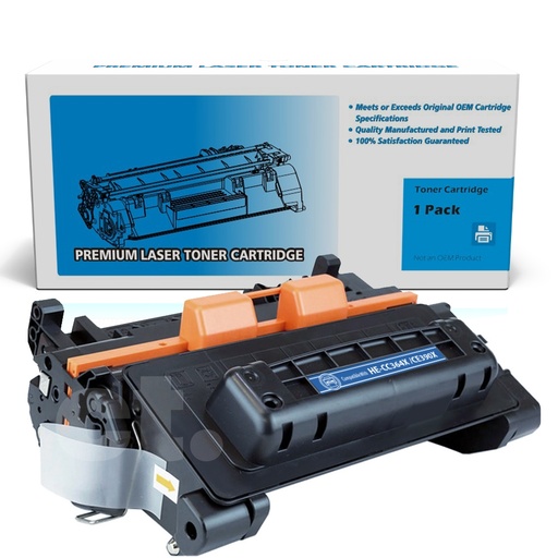 HP CC364X 64X CE390X 90X Compatible Black High Yield Toner Cartridge (1 Pack)