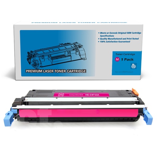 HP C9733A 645A Remanufactured Magenta Standard Yield Toner Cartridge (1 Pack)