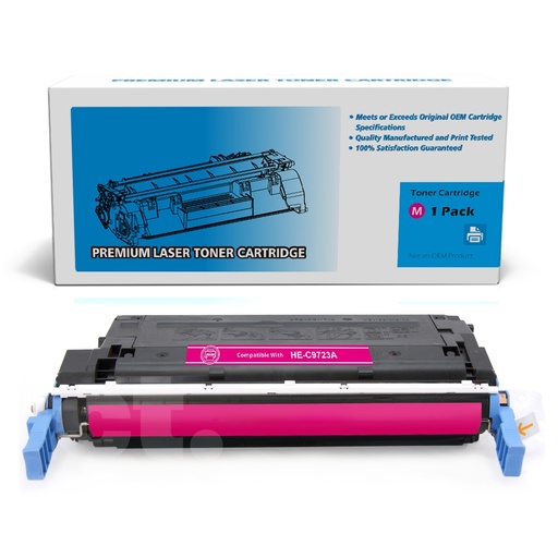 HP C9723A 641A Remanufactured Magenta Standard Yield Toner Cartridge (1 Pack)
