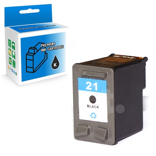 HP C9351A (21) Remanufactured Black Standard Yield Ink Cartridge (1 Pack)