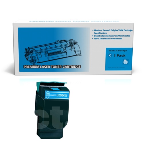 Lexmark C540H1CG Compatible Cyan Standard Yield Toner Cartridge (1 Pack)