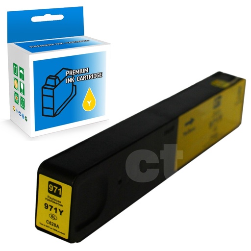 HP 971XL CN628AM Compatible Yellow High Yield Ink Cartridge (1 Pack)