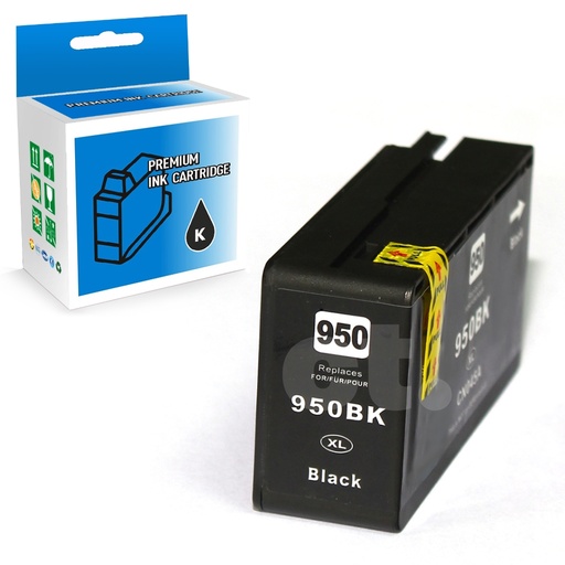 HP 950XL CN045AN Compatible Black High Yield Ink Cartridge (1 Pack)