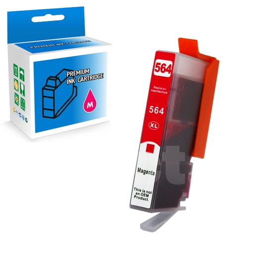 HP 564XL CB324WC Compatible Magenta High Yield Ink Cartridge (1 Pack)