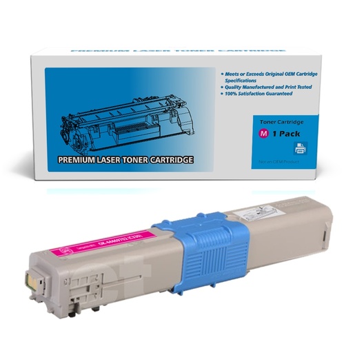 OKI 44469702 Compatible Magenta Standard Yield Toner Cartridge (1 Pack)