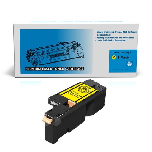 Dell 331-0779 DG1TR DE1250 Compatible Yellow High Yield Toner Cartridge (1 Pack)