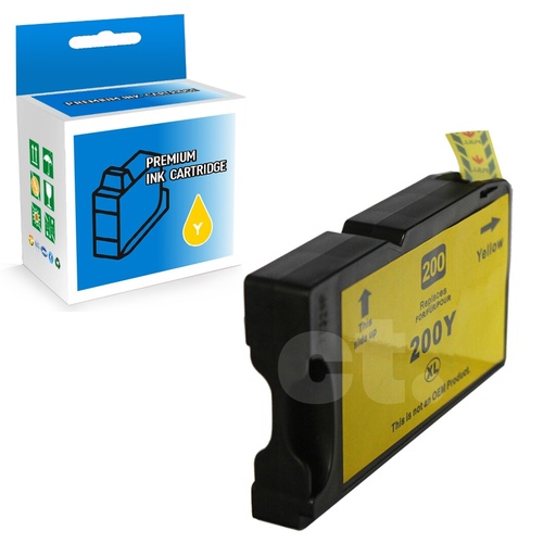 Lexmark 200XL Compatible Yellow High Yield Ink Cartridge (1 Pack)