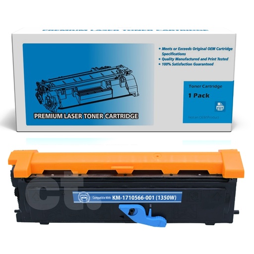 Konica-Minolta 1710566-001 (1300/1350) Compatible Black Standard Yield Toner Cartridge (1 Pack)