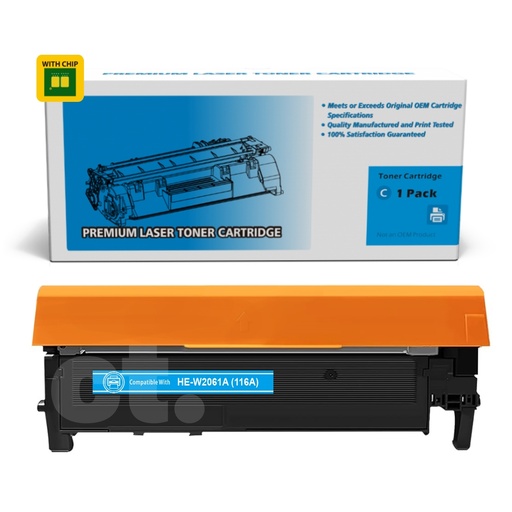 HP W2061A 116A Compatible Cyan Standard Yield Toner Cartridge (1 Pack)
