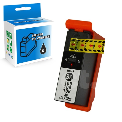 Lexmark 100XL 14N1068 14N1053 Compatible Black High Yield Ink Cartridge (1 Pack)