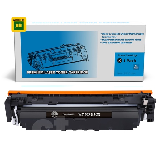 HP W2100X 210X Compatible Black Standard Yield Toner Cartridge (1 Pack)