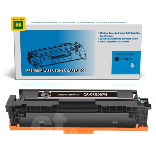 Canon CRG067H CRG 067H Compatible Black High Yield Toner Cartridge (1 Pack)
