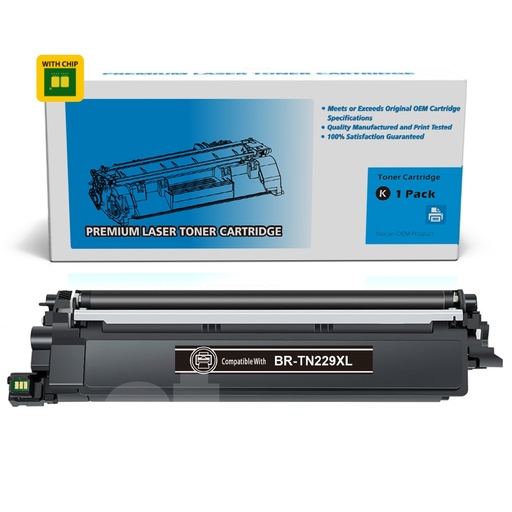 Brother TN-229XL TN229XL Compatible Black Toner Cartridge High Yield (1 Pack)