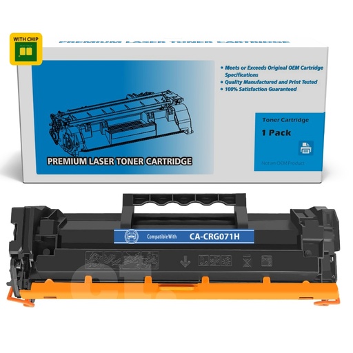 Canon CRG071H CRG 071H Compatible Black High Yield Toner Cartridge (1 Pack)