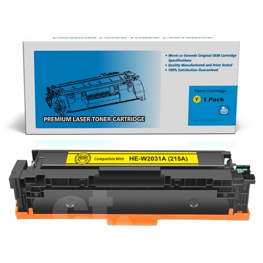 HP W2312A 215A Compatible Yellow Toner Cartridge Standard Yield (1 Pack)