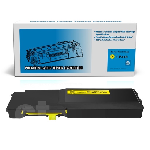 Xerox 106R03525 (C400 C405) Compatible Yellow Toner Cartridge Extra High Yield (1 Pack)