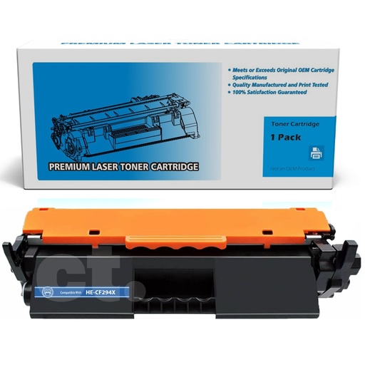 HP CF294X 94X Compatible Black High Yield Toner Cartridge (2 Pack)