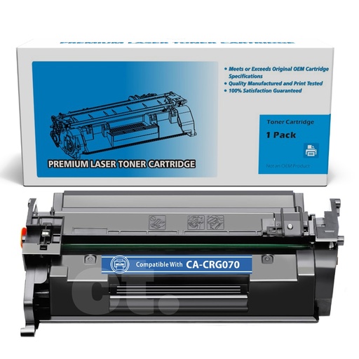 Canon 070 CRG070 Compatible Black Standard Yield Toner Cartridge (1 Pack)