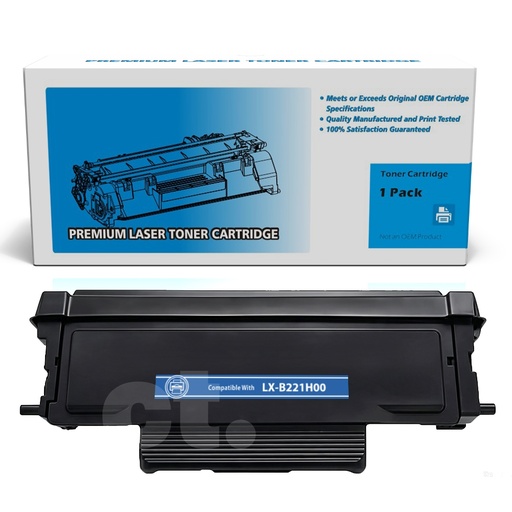 Lexmark B221H00 Compatible Black Toner Cartridge High Yield (1 Pack)