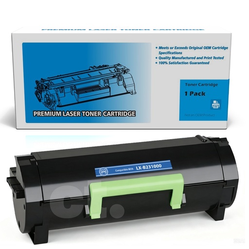 Lexmark B231000 Remanufactured Black Standard Yield Toner Cartridge (1 Pack)