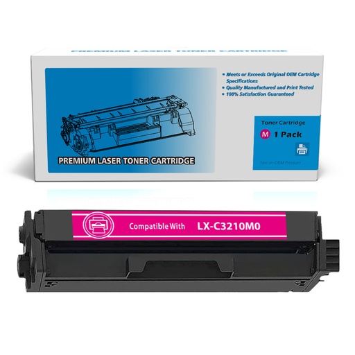 Lexmark C3210M0 Compatible Magenta Toner Cartridge Standard Yield (1 Pack)