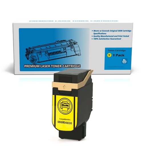 Xerox 006R04830 (C320 C325) Compatible Yellow High Yield Toner Cartridge (1 Pack)
