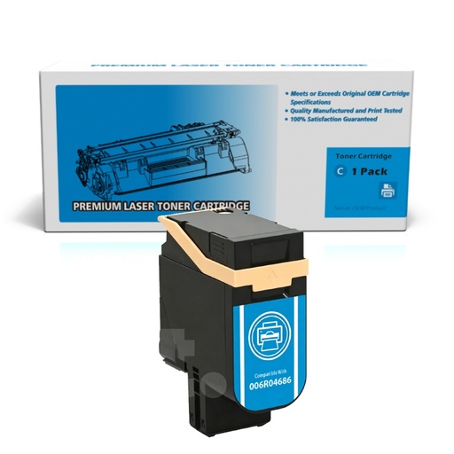 Xerox 006R04686 (C410 C415) Compatible Cyan High Yield Toner Cartridge (1 Pack)