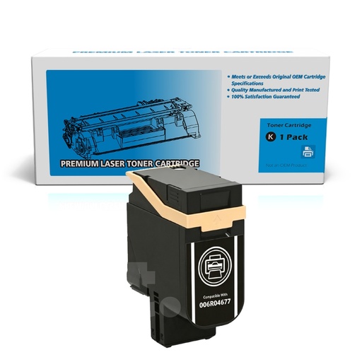 Xerox 006R04677 (C410 C415) Compatible Black Standard Yield Toner Cartridge (1 Pack)