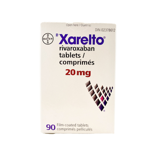 Buy Xarelto for Atrial Fibrillation, Blood Clots, Stroke, Deep Vein ...