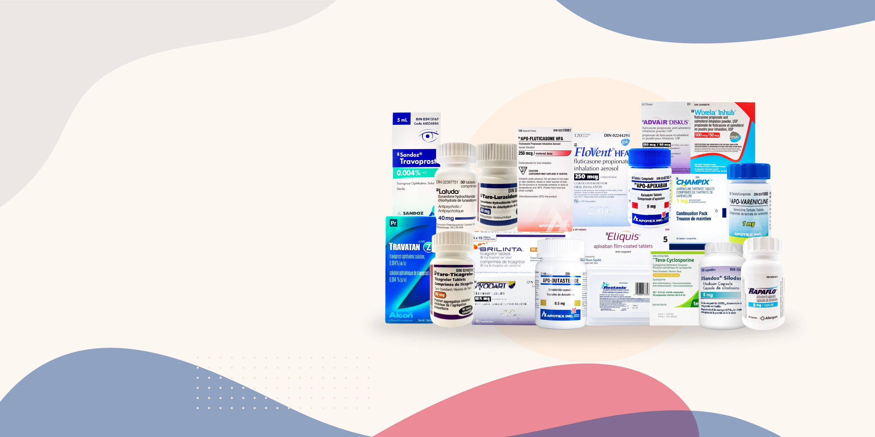 New Canadian Generics Including Eliquis