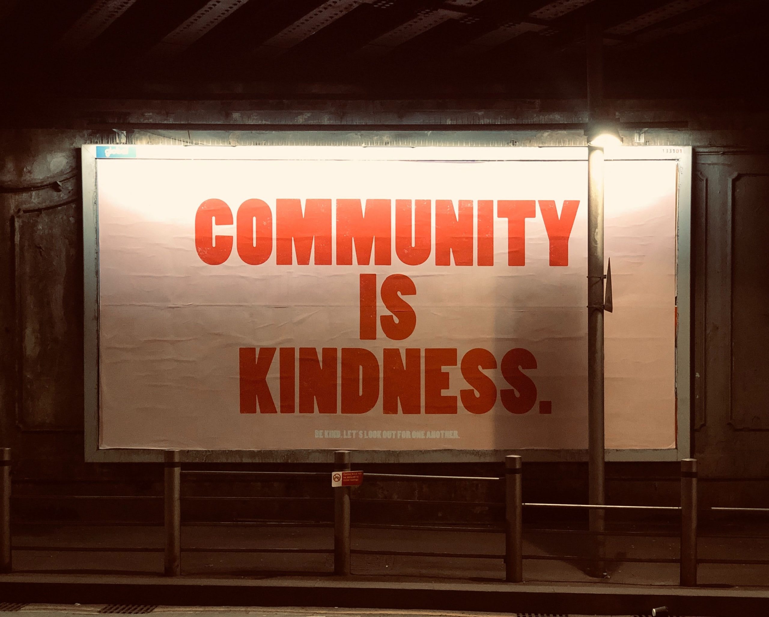 community is kindness