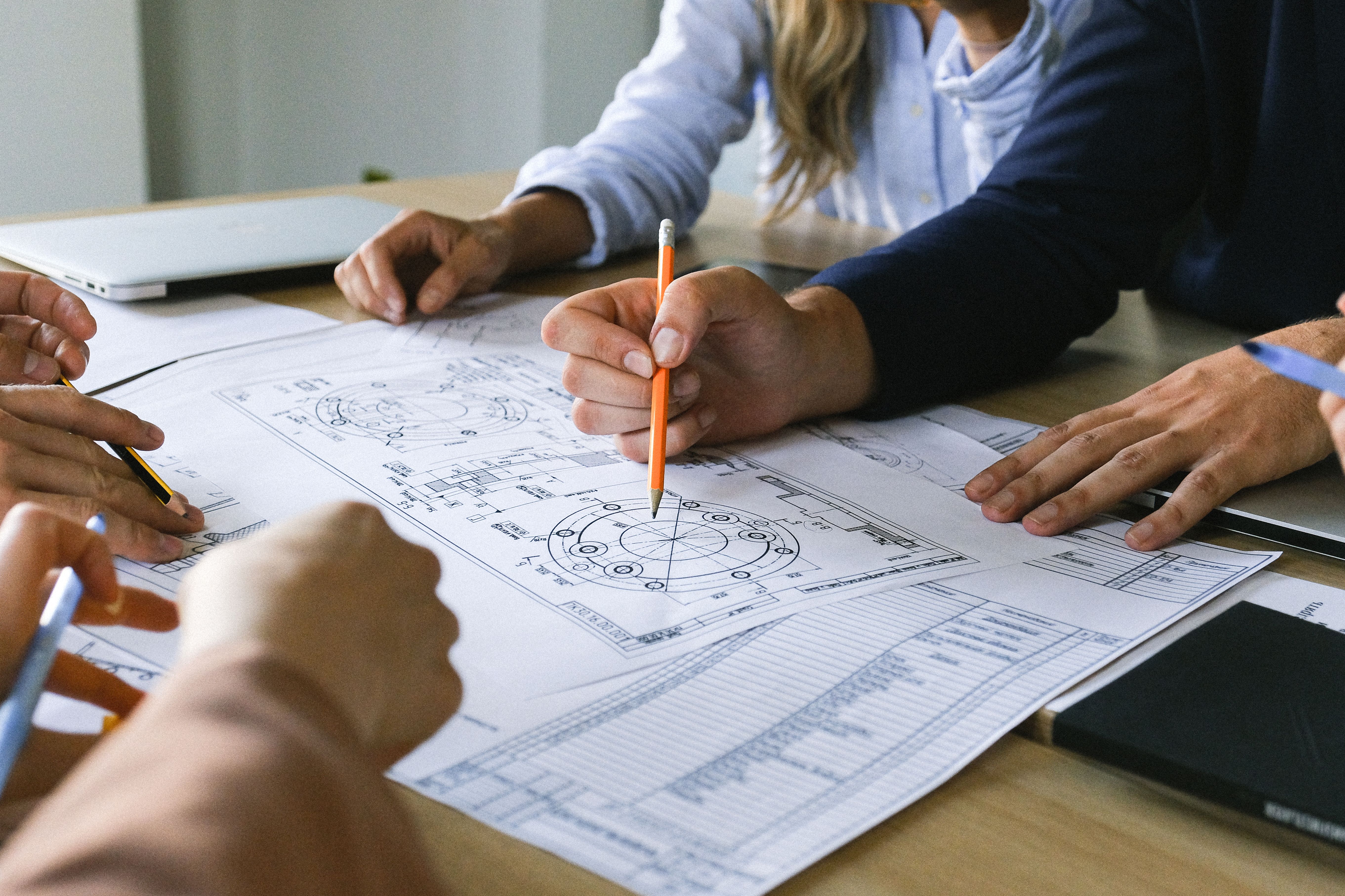 Municipal operations team mapping and improving a public-service workflow